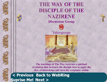 Tablet Screenshot of disciple.nazirene.org
